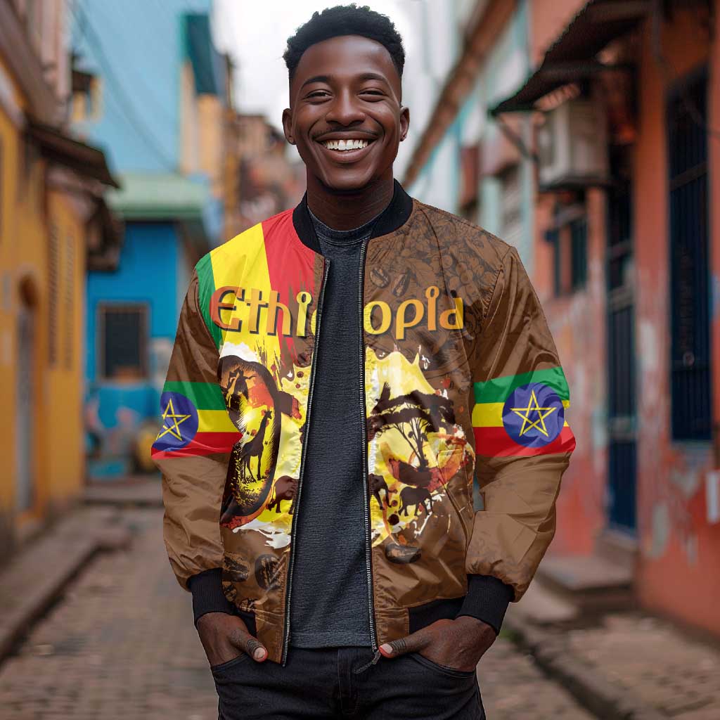Ethiopia's Pride - Coffee Culture Bomber Jacket