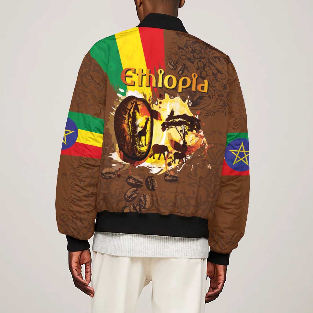 Ethiopia's Pride - Coffee Culture Bomber Jacket