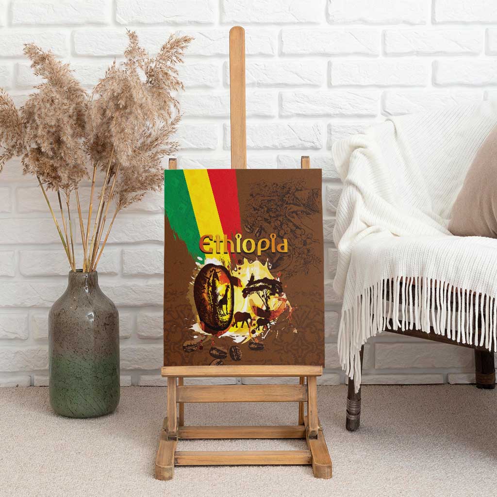 Ethiopia's Pride - Coffee Culture Canvas Wall Art