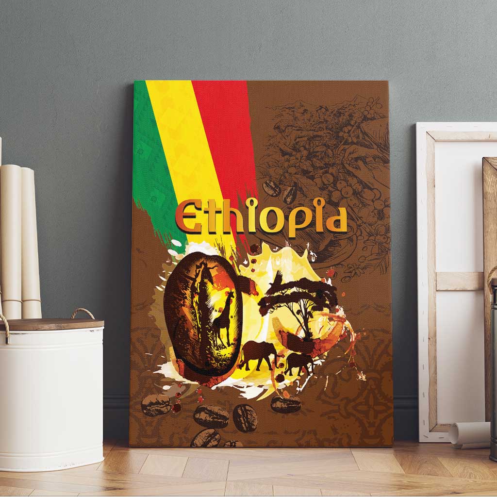 Ethiopia's Pride - Coffee Culture Canvas Wall Art