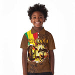 Ethiopia's Pride - Coffee Culture Kid Polo Shirt