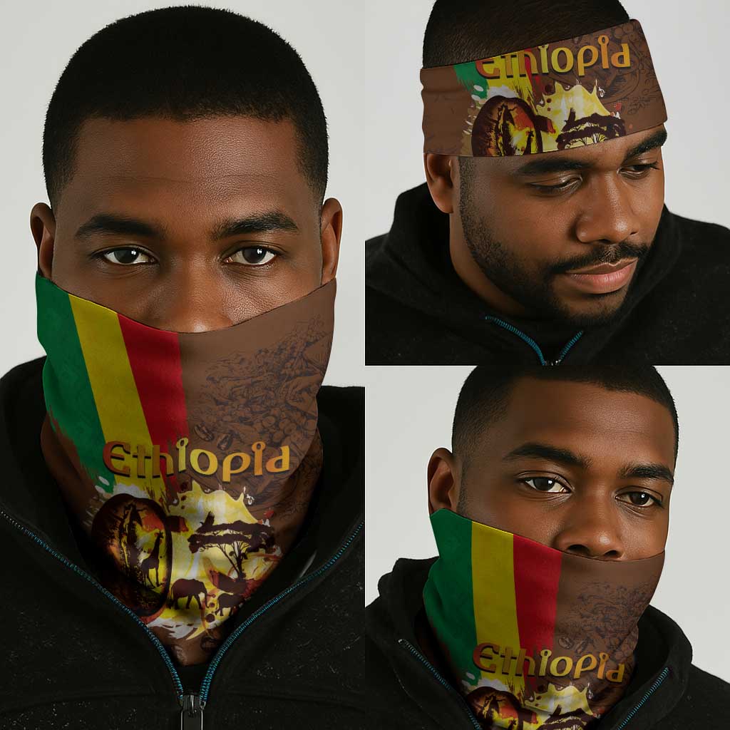 Ethiopia's Pride - Coffee Culture Neck Gaiter LT03
