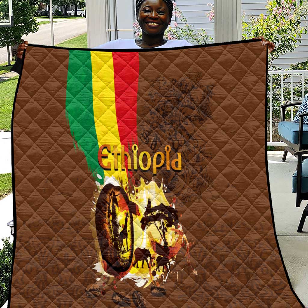 Ethiopia's Pride - Coffee Culture Quilt