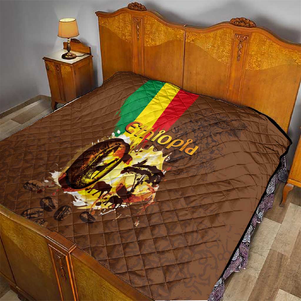 Ethiopia's Pride - Coffee Culture Quilt