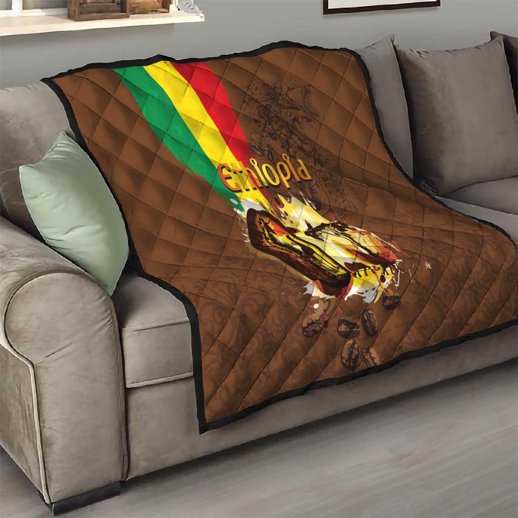 Ethiopia's Pride - Coffee Culture Quilt