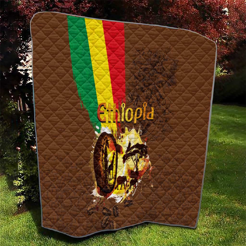 Ethiopia's Pride - Coffee Culture Quilt