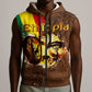 Ethiopia's Pride - Coffee Culture Sleeveless Zip Hoodie - African Pride