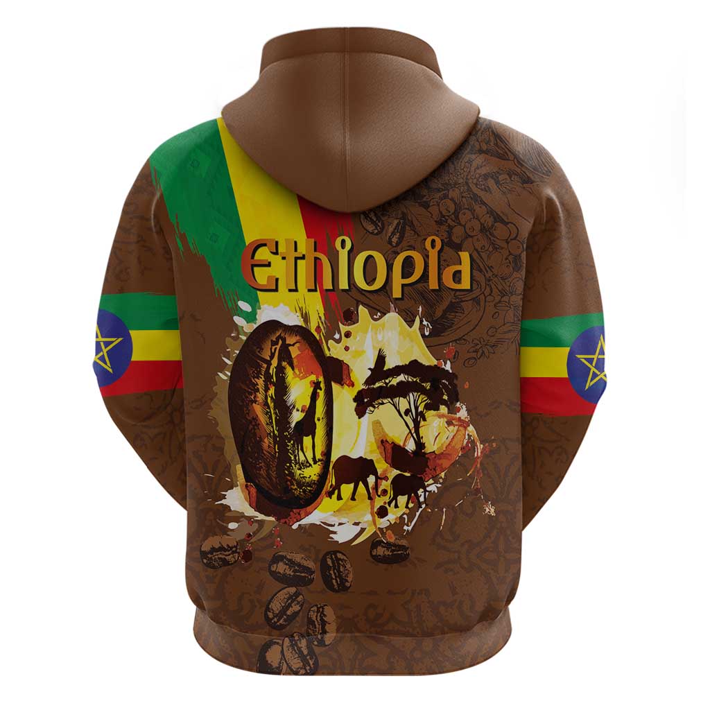 Ethiopia's Pride - Coffee Culture Zip Hoodie