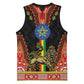 Ethiopia Lion of Judah and The Star Seal Basketball Jersey Dashiki Style LT03