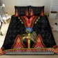 Ethiopia Lion of Judah and The Star Seal Bedding Set Dashiki Style