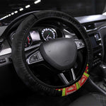Ethiopia Lion of Judah and The Star Seal Steering Wheel Cover Dashiki Style