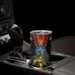 Ethiopia Lion of Judah and The Star Seal Tumbler Cup Dashiki Style