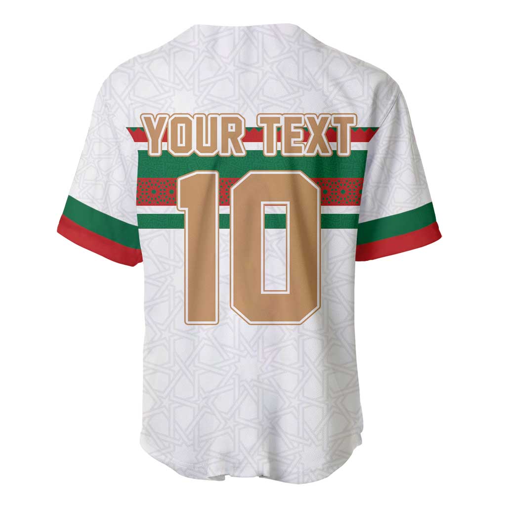 Custom Moroccan Football Baseball Jersey The Hunt of Atlas Lions