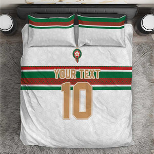 Custom Moroccan Football Bedding Set The Hunt of Atlas Lions