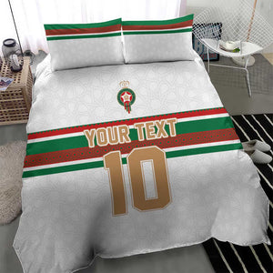 Custom Moroccan Football Bedding Set The Hunt of Atlas Lions