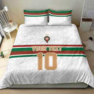 Custom Moroccan Football Bedding Set The Hunt of Atlas Lions