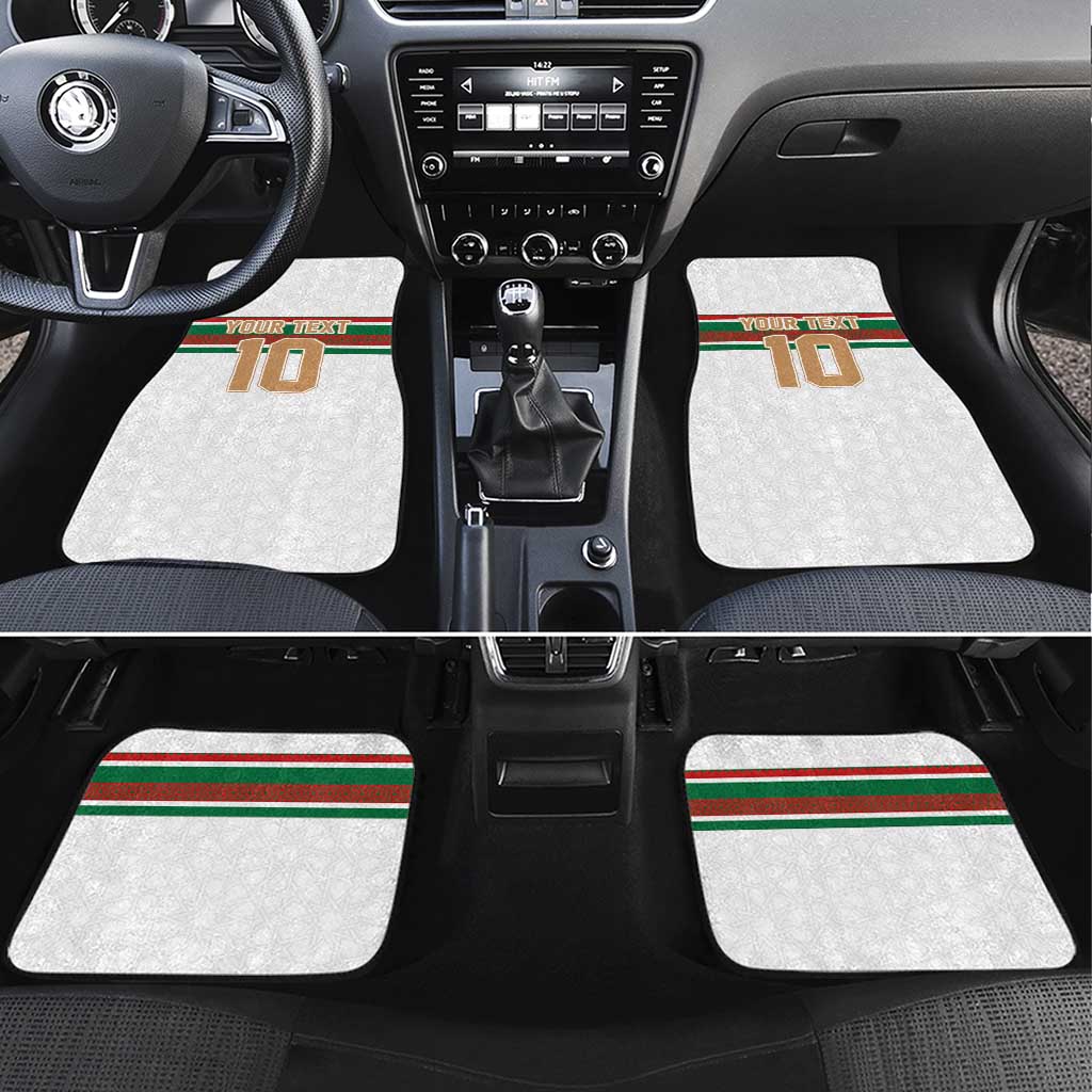 Custom Moroccan Football Car Mats The Hunt of Atlas Lions