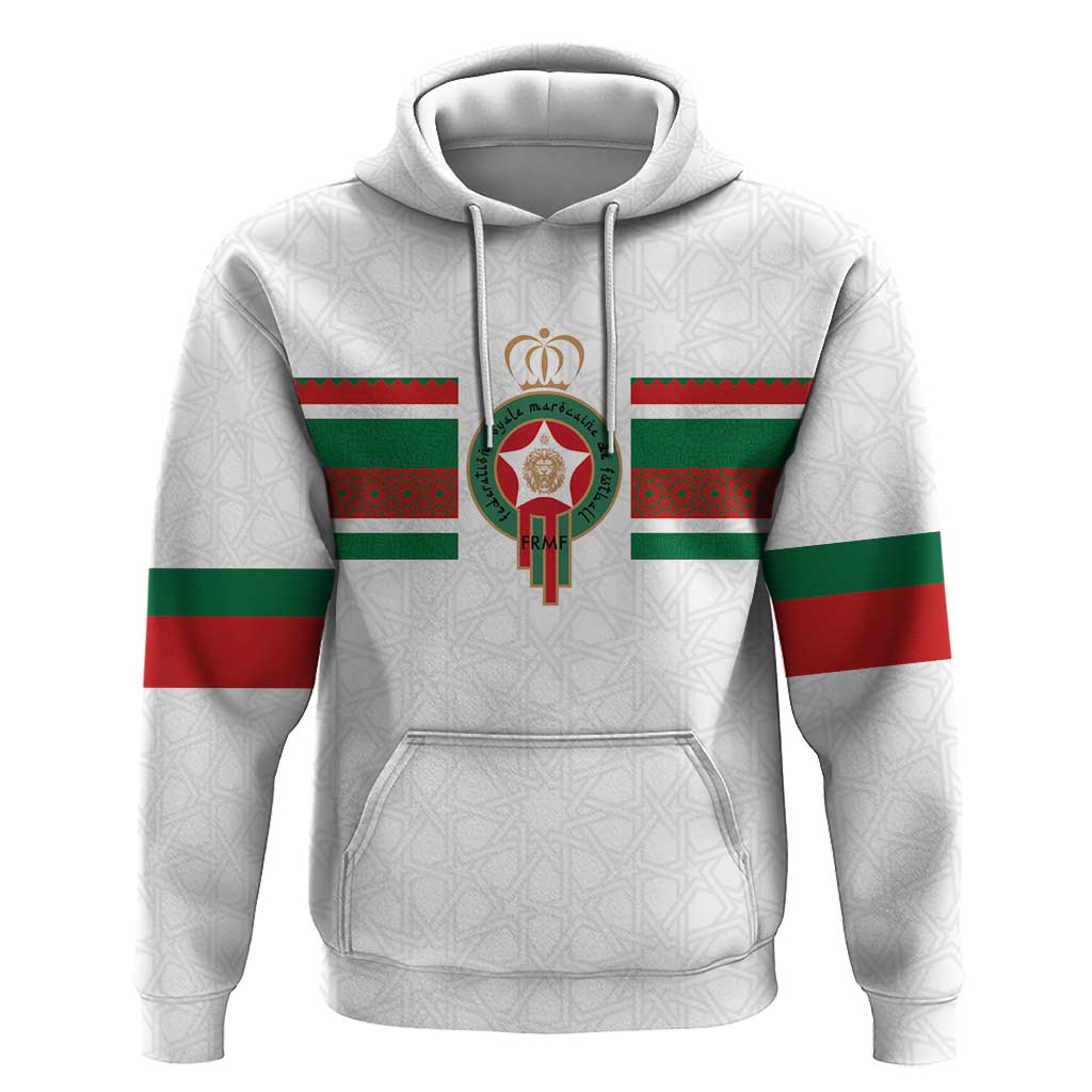 Custom Moroccan Football Hoodie The Hunt of Atlas Lions