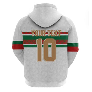 Custom Moroccan Football Hoodie The Hunt of Atlas Lions