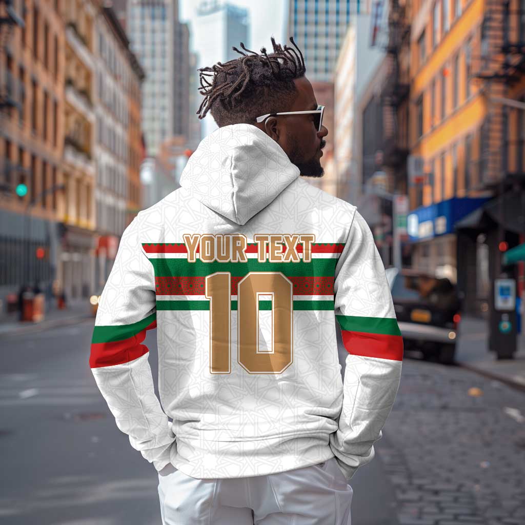 Custom Moroccan Football Hoodie The Hunt of Atlas Lions