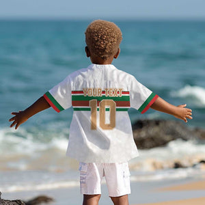 Custom Moroccan Football Kid Hawaiian Shirt The Hunt of Atlas Lions