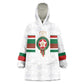 Custom Moroccan Football Kid Wearable Blanket Hoodie The Hunt of Atlas Lions