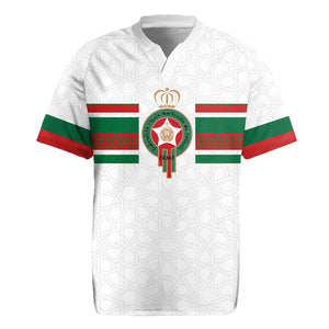 Custom Moroccan Football Rugby Jersey The Hunt of Atlas Lions