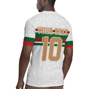 Custom Moroccan Football Rugby Jersey The Hunt of Atlas Lions