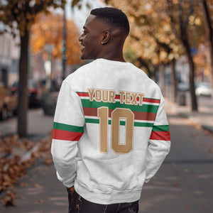 Custom Moroccan Football Sweatshirt The Hunt of Atlas Lions