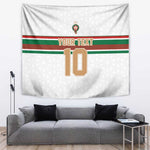 Custom Moroccan Football Tapestry The Hunt of Atlas Lions