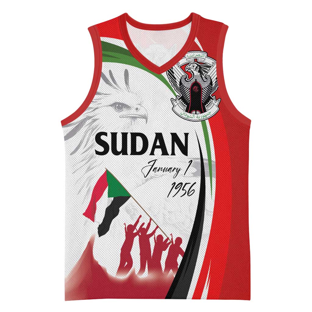 Happy Independence of Sudan Basketball Jersey Soldiers Fight for Homeland - Victory is ours LT03
