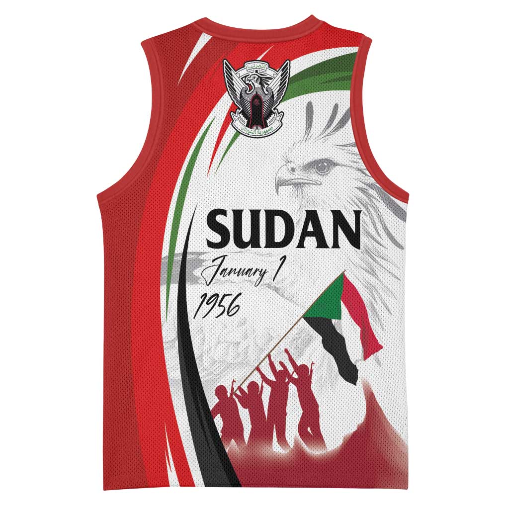 Happy Independence of Sudan Basketball Jersey Soldiers Fight for Homeland - Victory is ours LT03