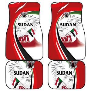 Happy Independence of Sudan Car Mats Soldiers Fight for Homeland - Victory is ours