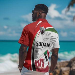 Happy Independence of Sudan Hawaiian Shirt Soldiers Fight for Homeland - Victory is ours