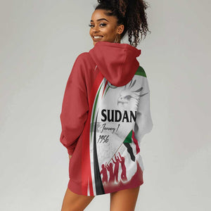 Happy Independence of Sudan Hoodie Dress Soldiers Fight for Homeland - Victory is ours