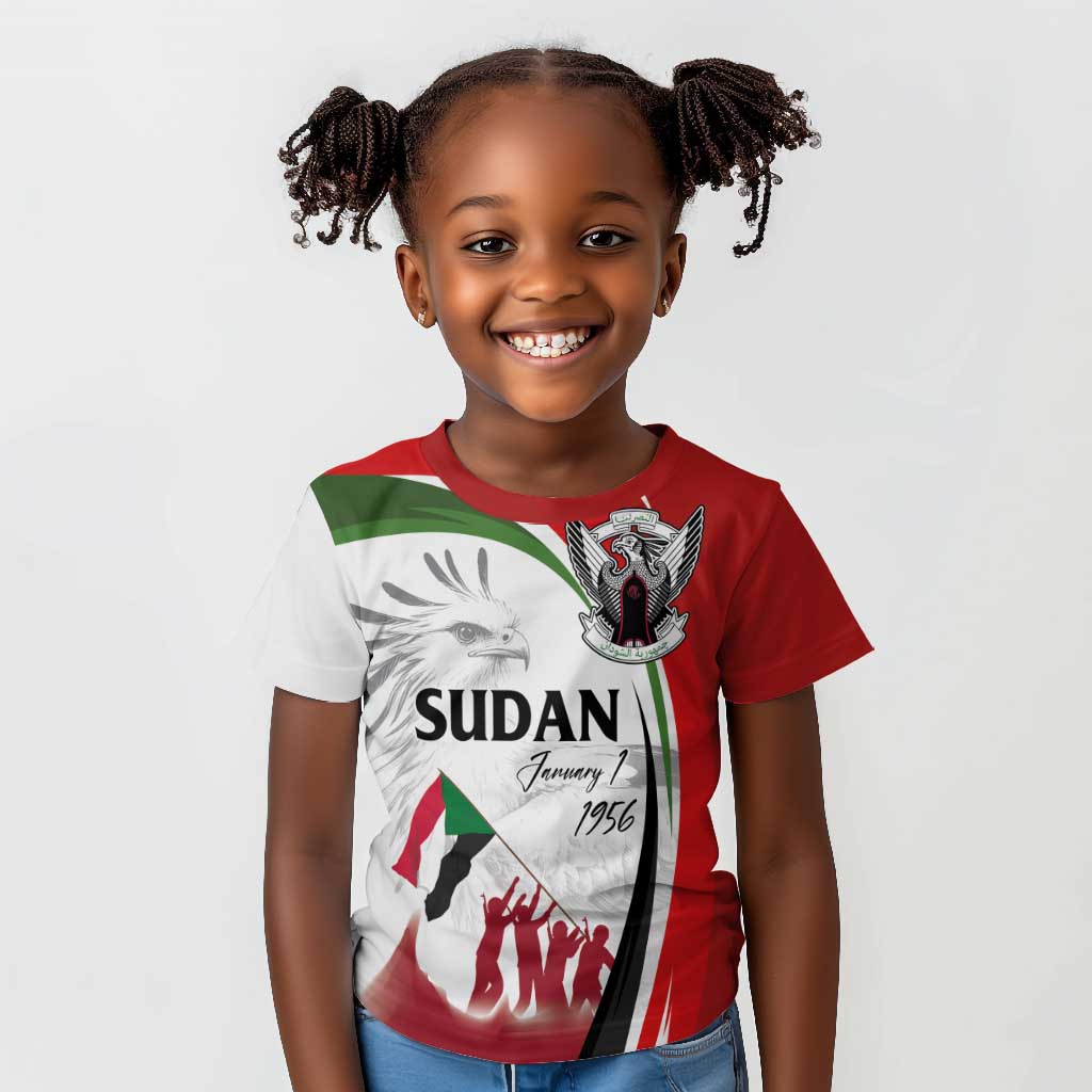 Happy Independence of Sudan Kid T shirt Soldiers Fight for Homeland - Victory is ours