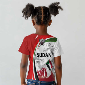 Happy Independence of Sudan Kid T shirt Soldiers Fight for Homeland - Victory is ours