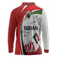 Happy Independence of Sudan Long Sleeve Polo Shirt Soldiers Fight for Homeland - Victory is ours