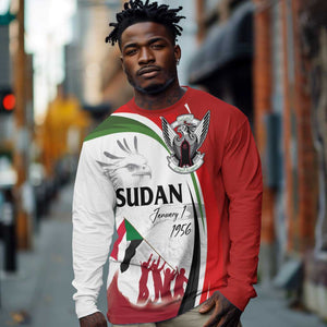 Happy Independence of Sudan Long Sleeve Shirt Soldiers Fight for Homeland - Victory is ours