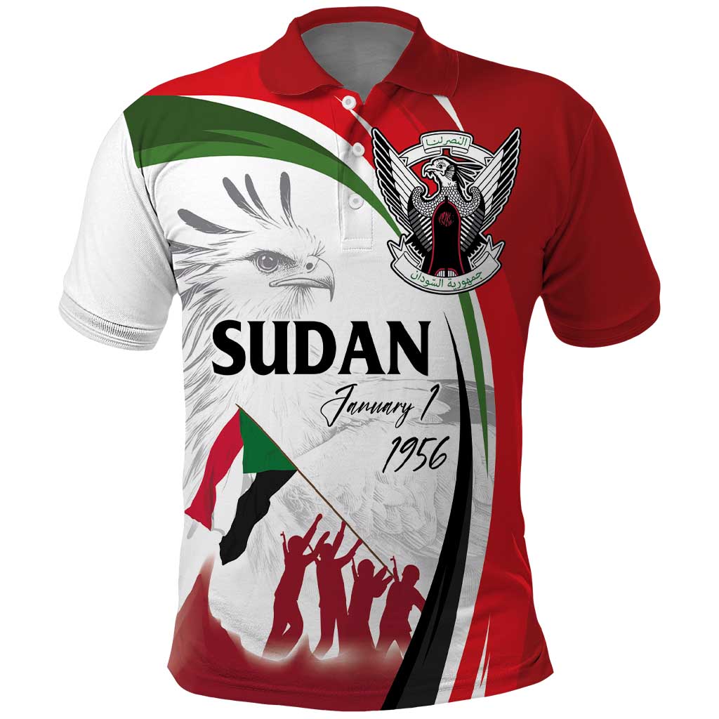 Happy Independence of Sudan Polo Shirt Soldiers Fight for Homeland - Victory is ours