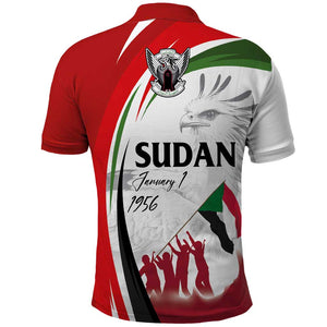 Happy Independence of Sudan Polo Shirt Soldiers Fight for Homeland - Victory is ours