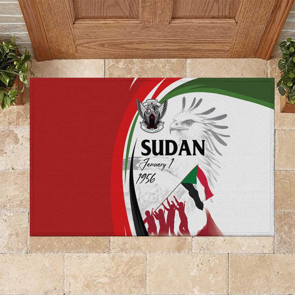 Happy Independence of Sudan Rubber Doormat Soldiers Fight for Homeland - Victory is ours