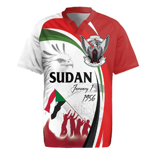 Happy Independence of Sudan Rugby Jersey Soldiers Fight for Homeland - Victory is ours