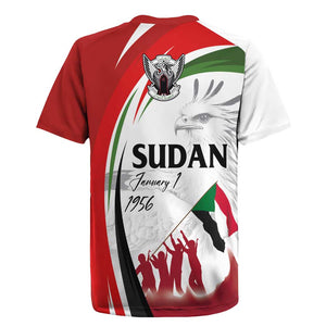 Happy Independence of Sudan Rugby Jersey Soldiers Fight for Homeland - Victory is ours