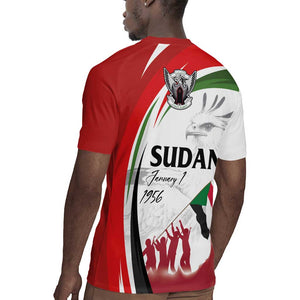 Happy Independence of Sudan Rugby Jersey Soldiers Fight for Homeland - Victory is ours