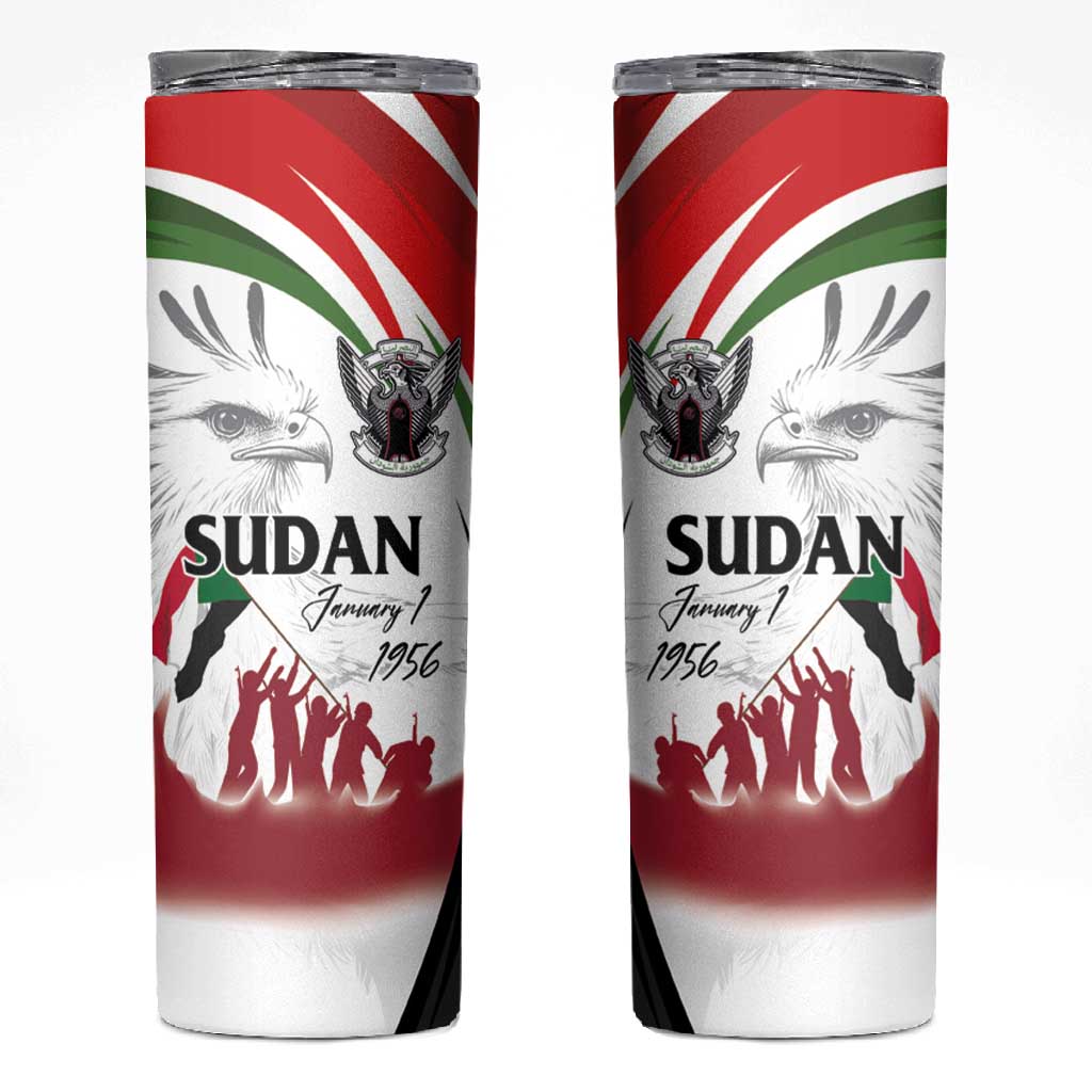 Happy Independence of Sudan Skinny Tumbler Soldiers Fight for Homeland - Victory is ours