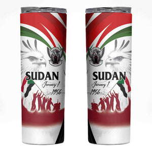 Happy Independence of Sudan Skinny Tumbler Soldiers Fight for Homeland - Victory is ours