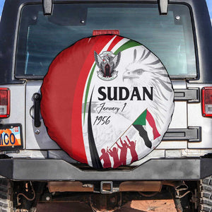 Happy Independence of Sudan Spare Tire Cover Soldiers Fight for Homeland - Victory is ours