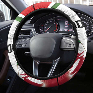 Happy Independence of Sudan Steering Wheel Cover Soldiers Fight for Homeland - Victory is ours