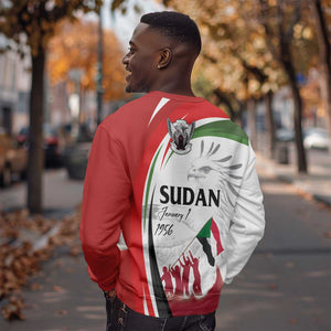 Happy Independence of Sudan Sweatshirt Soldiers Fight for Homeland - Victory is ours